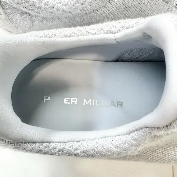 Peter Millar Tellustride Shoes Men’s Size 8.5 Light Gray Golf MA24EF90